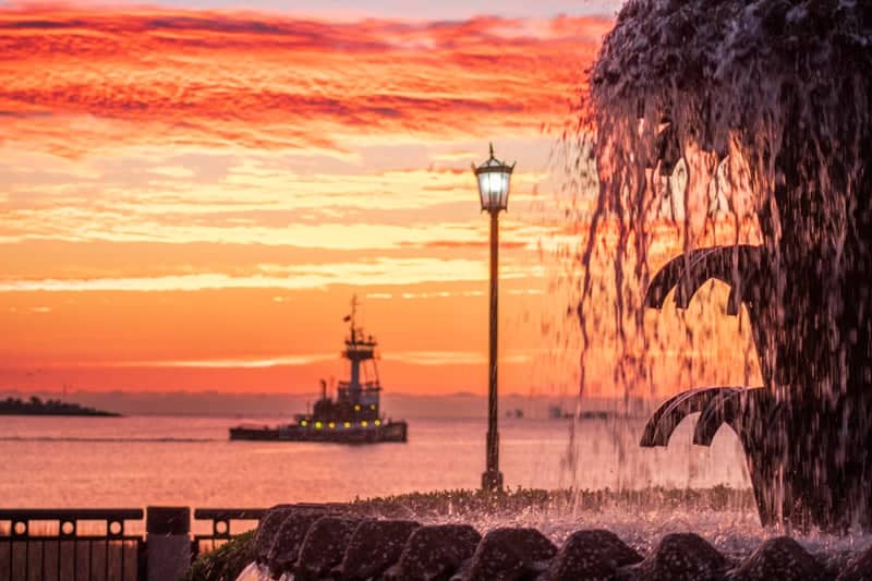 Pineapple Fountain at Waterfront Park - Image 1