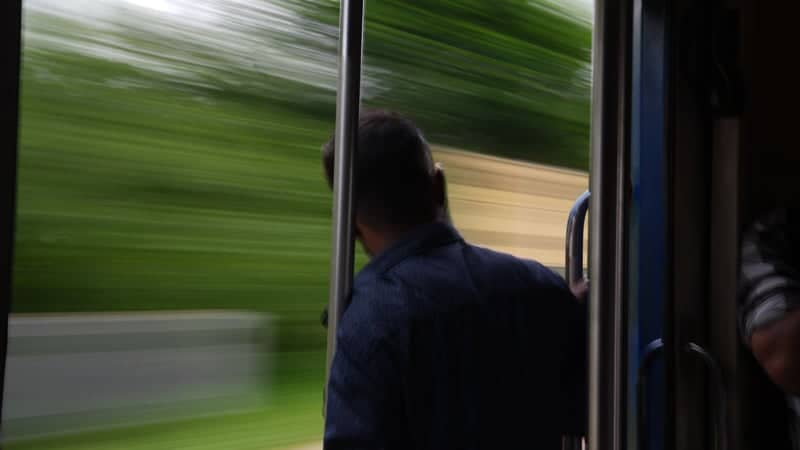 Kerala Train Journey near Changanassery - Image 1