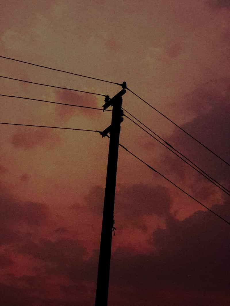 Devanga High School Road Sunset - Image 1