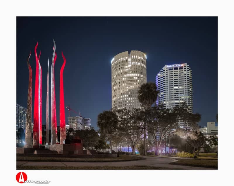 Tampa Riverwalk Skyline View - Image 1