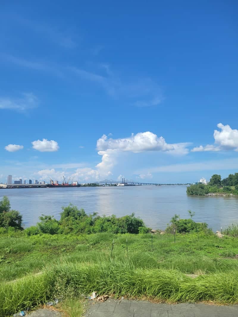 Mississippi River Levee at Chalmette - Image 1