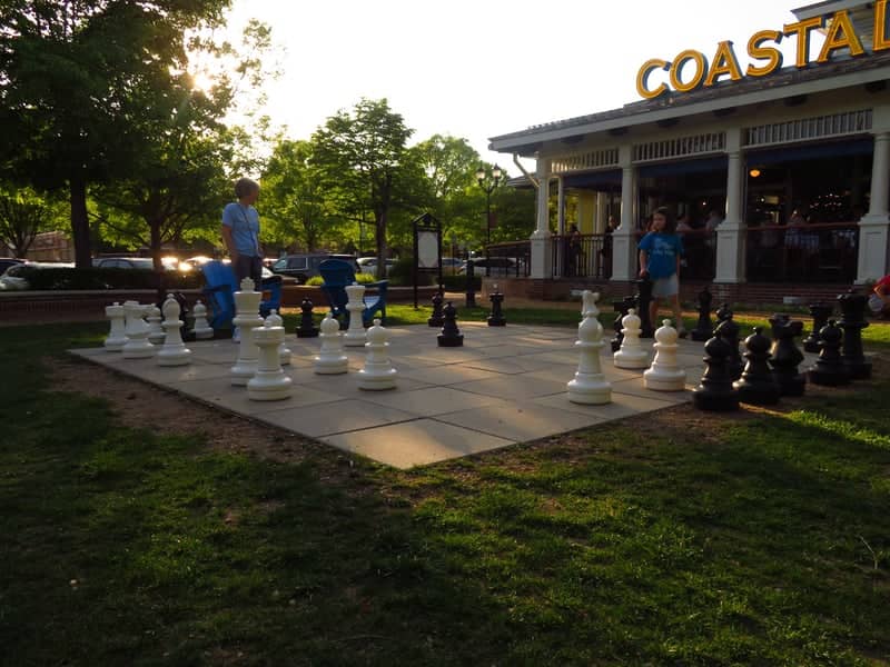 Fairfax Corner Giant Chess Set - Image 1
