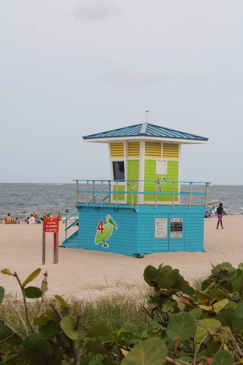 Pompano Beach Lifeguard Stand - Image 1