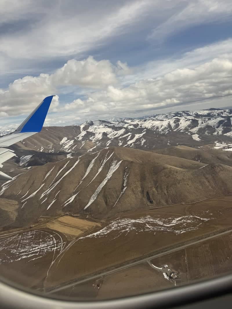 Aerial View of Idaho Mountains - Image 1