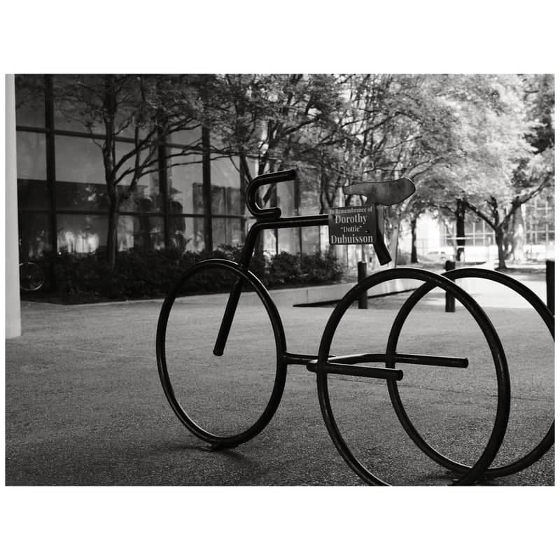 Dorothy Dubuisson Memorial Bike Rack - Image 1