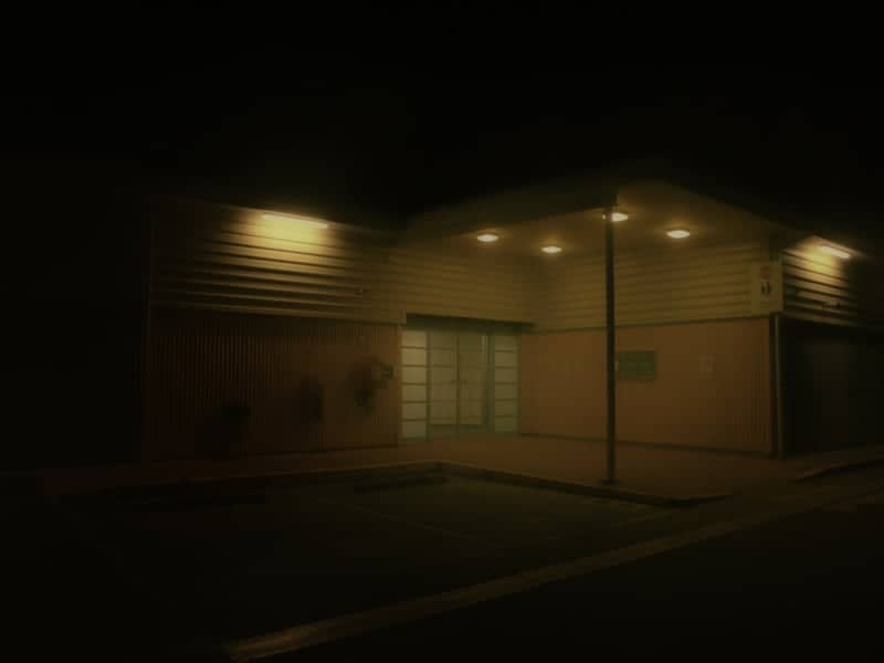 Fairfield Community Building at Night - Image 1