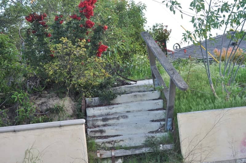 Ventura Hillside Garden Stairs - Image 1