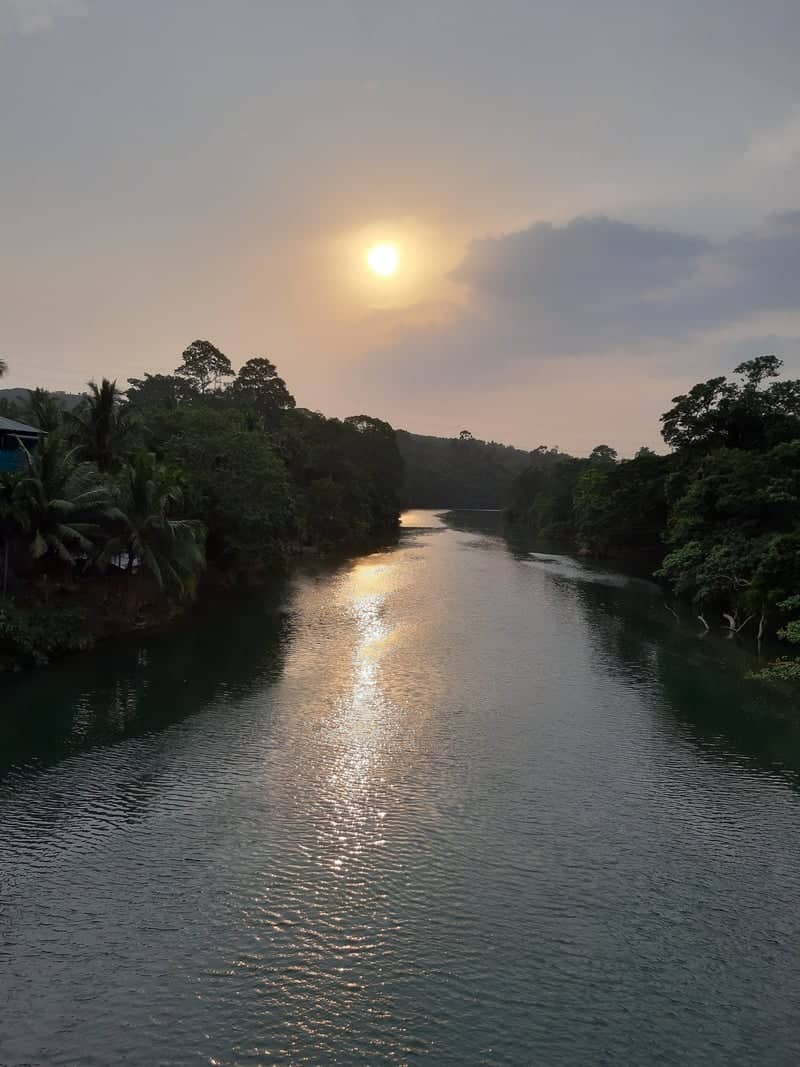 Kallada River Sunset - Image 1