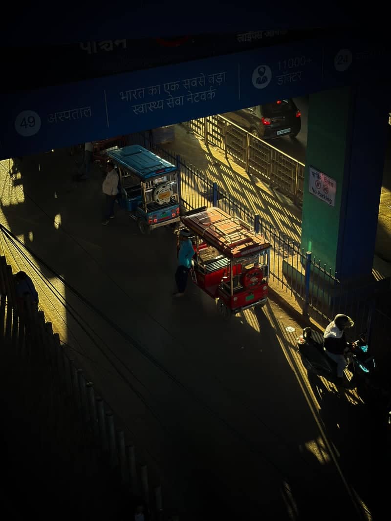 Tilak Nagar Metro Station Overlook - Image 1