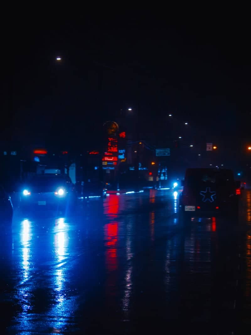 Burbank Rainy Streetscape - Image 1