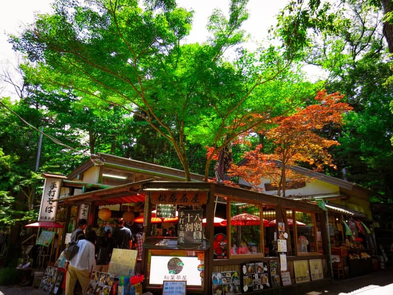 Jindai-ji Temple Soba Shops - Image 1