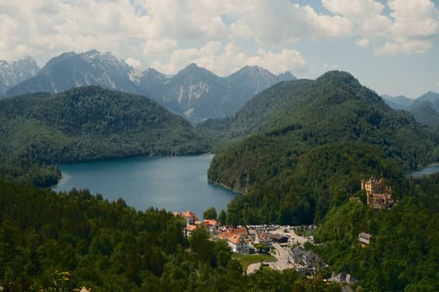 Alpsee and Hohenschwangau Castle Viewpoint - Image 1