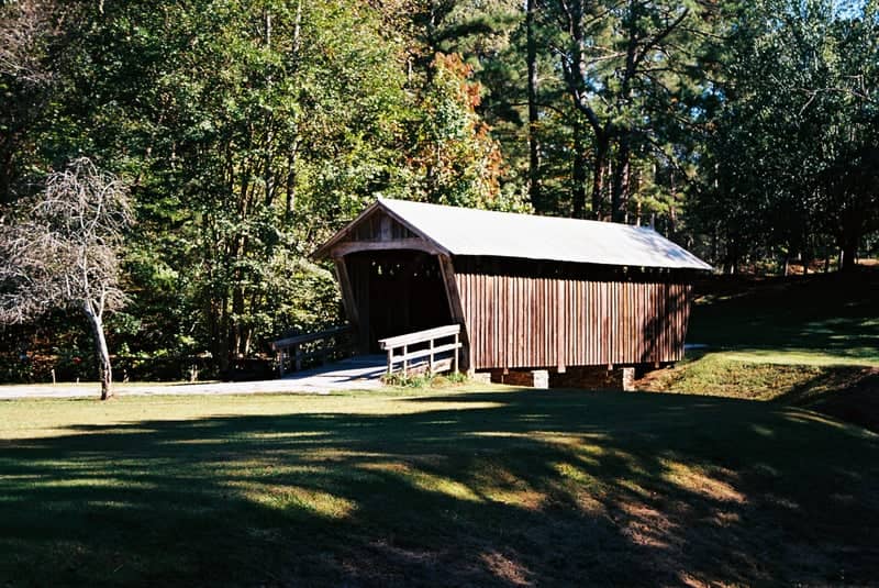Shiloh Methodist Church Covered Bridge - Image 1