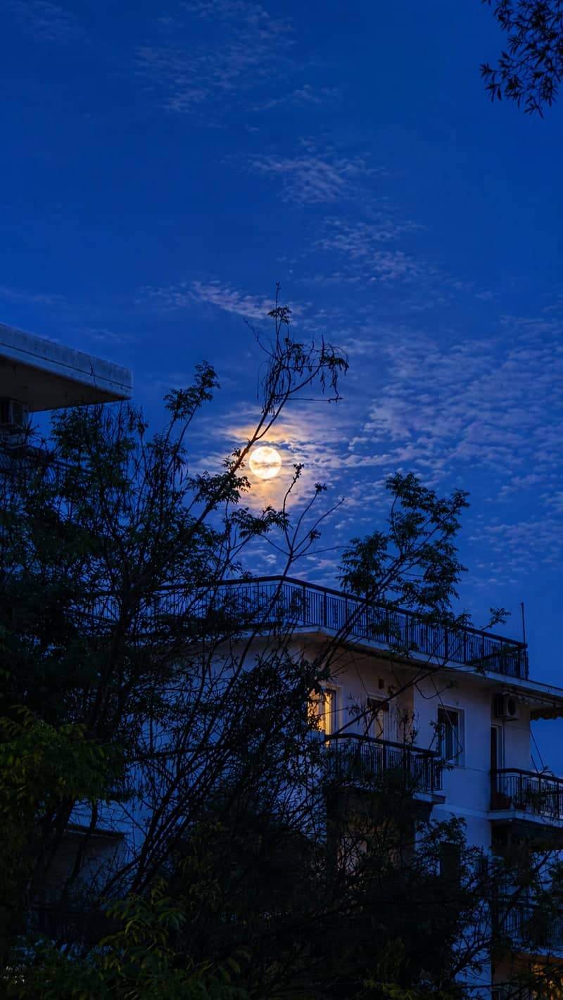 Nea Ionia Moonrise Overlook - Image 1