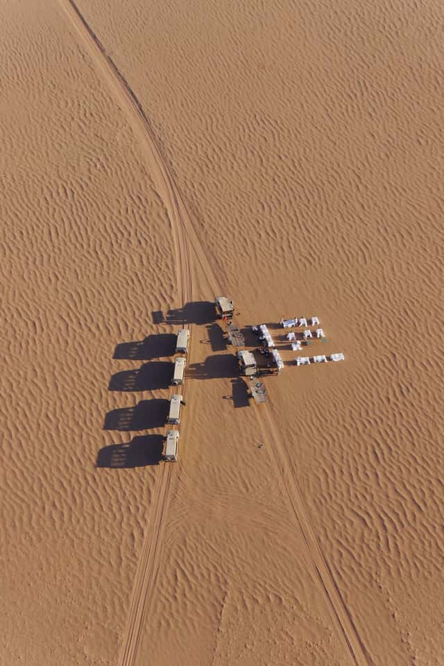 Namib Desert Aerial View