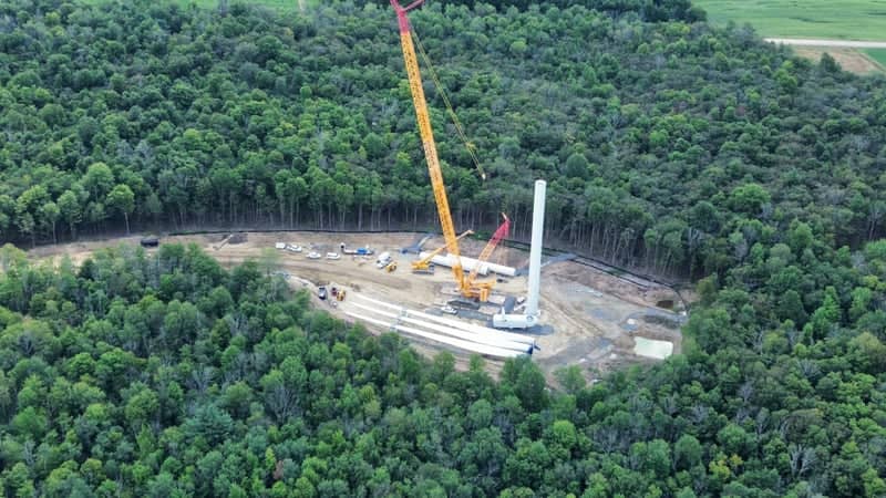Rose Hill Wind Turbine Site - Image 1