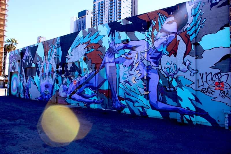 Downtown Phoenix Street Art Mural - Image 1