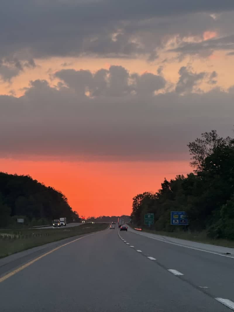 Interstate 70 Gateway Point Sunset - Image 1