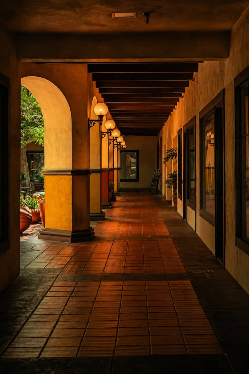 Spanish Arcade at Todos Santos Plaza - Image 1