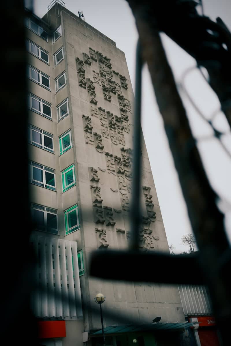 Riverside House Brutalist Relief - Image 1