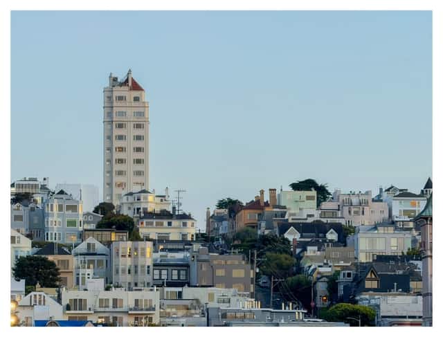 Pacific Heights Skyline from Cow Hollow