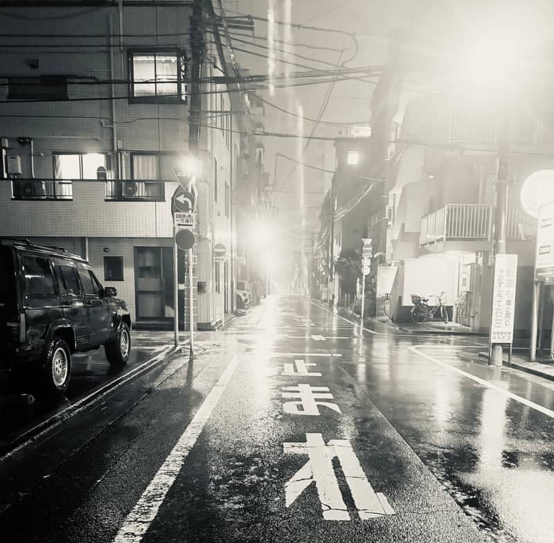 Rainy Itabashi Backstreet - Image 1