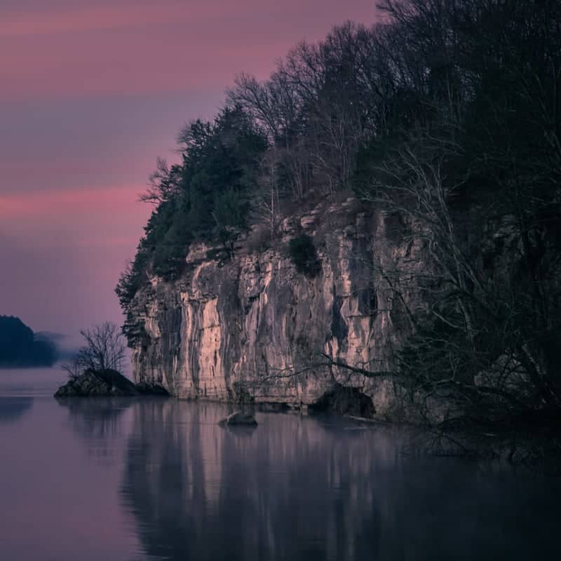 Tennessee River Bluffs at Redstone Arsenal - Image 1