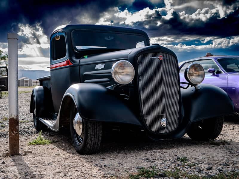 Vintage Truck Display in Erda - Image 1