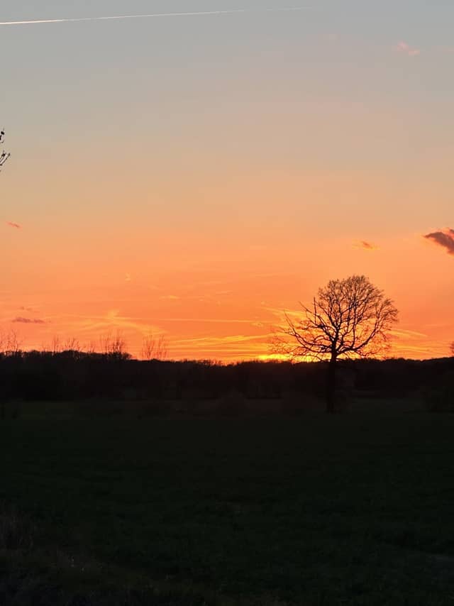 Wichów Countryside Sunset - Image 1