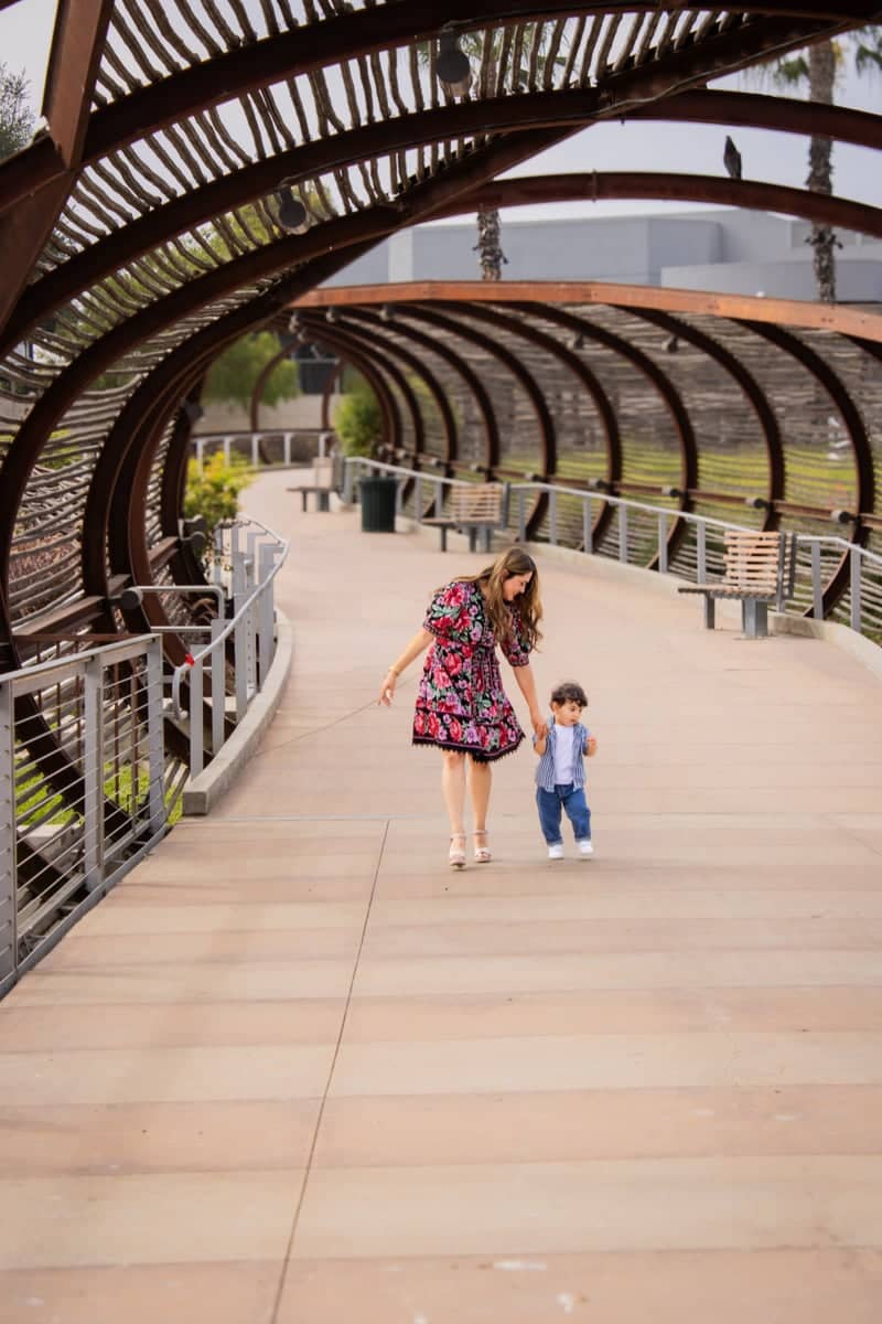 Dos Lagos Pedestrian Bridge - Image 1