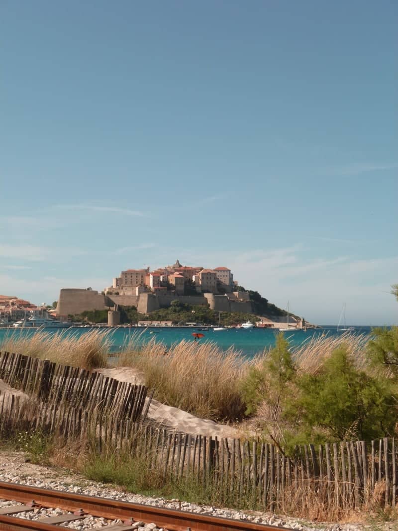 Citadelle de Calvi from the Beach - Image 1