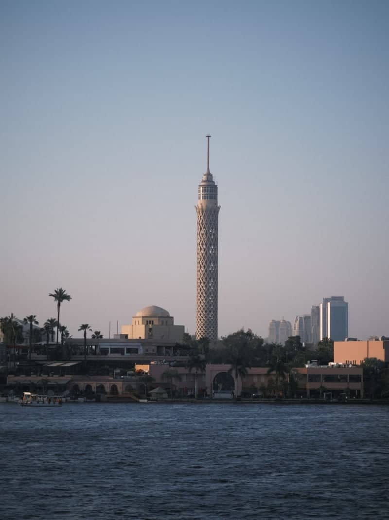 Cairo Tower from Manyal Island - Image 1