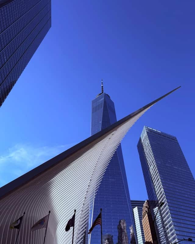 The Oculus and One World Trade Center