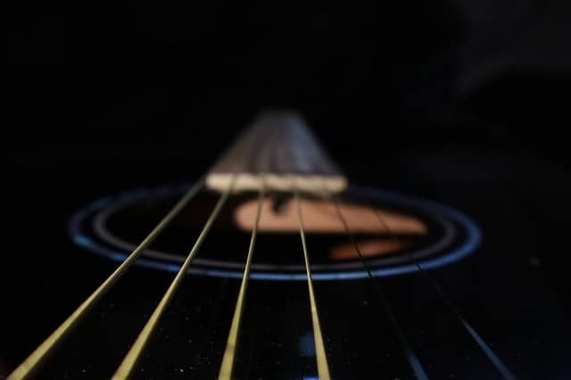 Acoustic Guitar Detail - Image 1