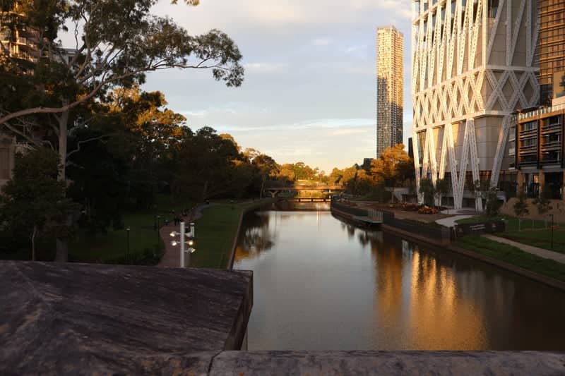 Parramatta River at Smith Street Bridge - Image 1