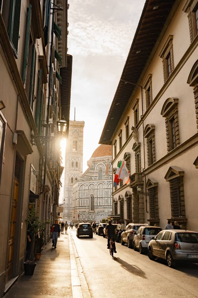 Via del Corso View of Florence Cathedral - Image 1