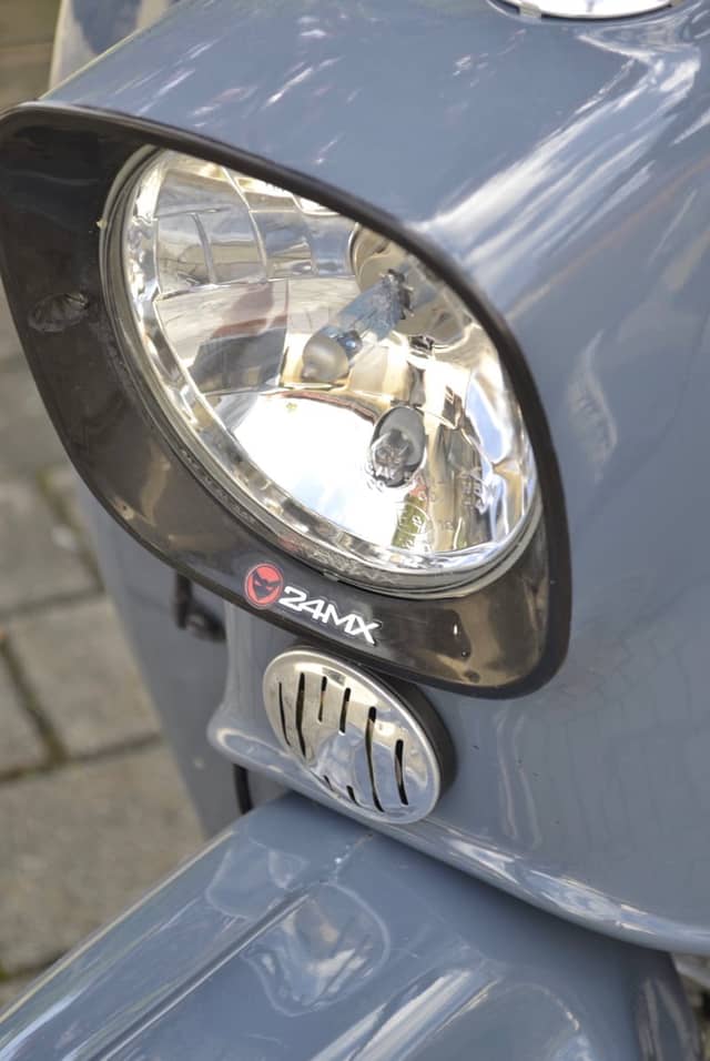 Classic Scooter Detail in Amberg Old Town - Image 1