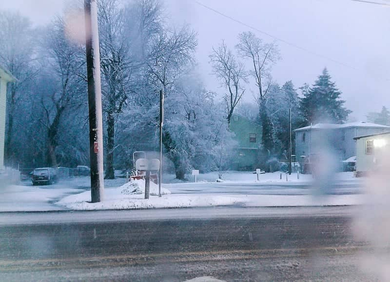Blackwood Suburban Winter Scene - Image 1