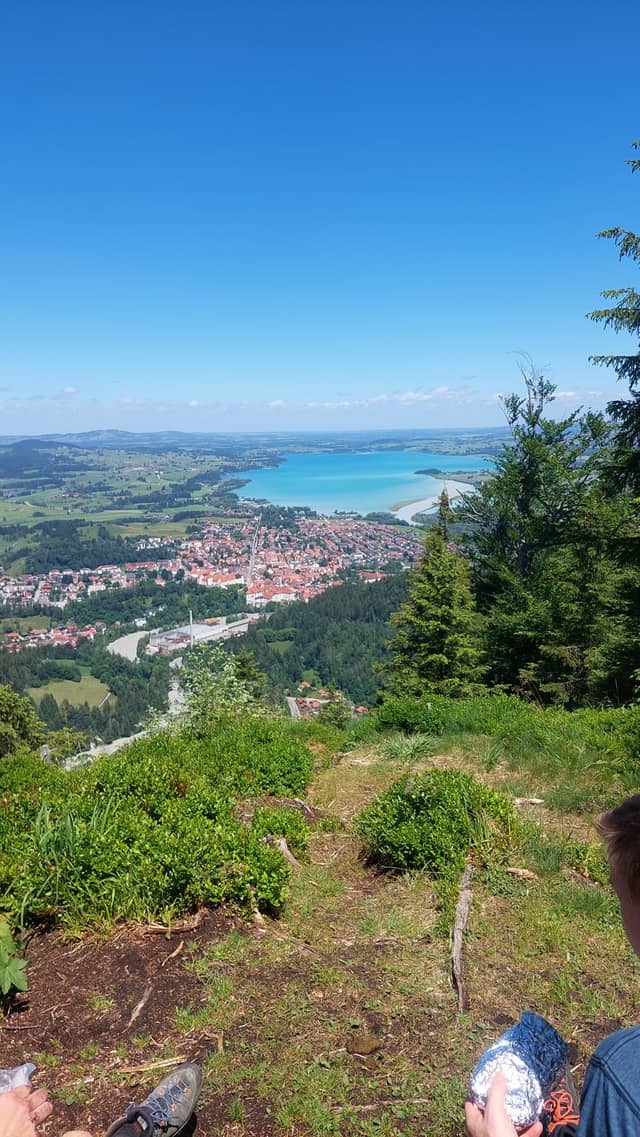 Tegelberg Viewpoint overlooking Füssen - Image 1
