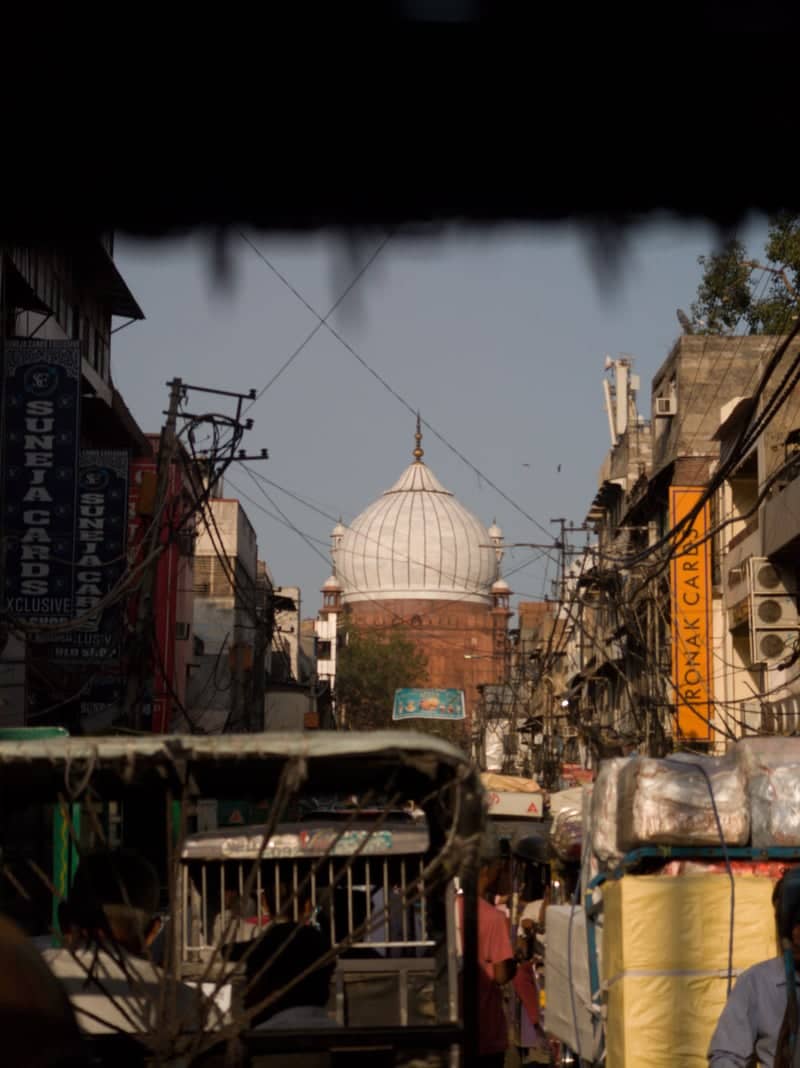 Jama Masjid from Chawri Bazar - Image 1