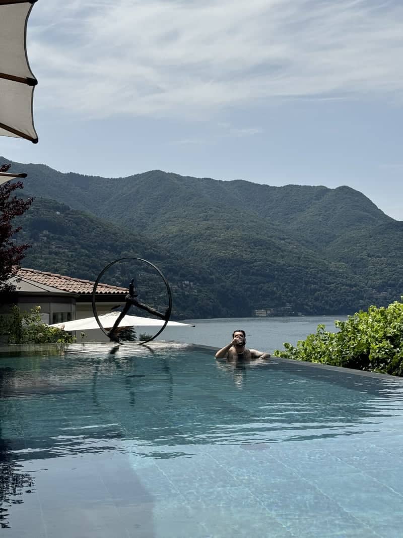 Lake Como Infinity Pool, Pognana Lario - Image 1