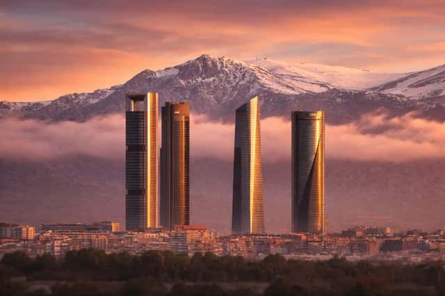Cuatro Torres and Sierra de Guadarrama Viewpoint