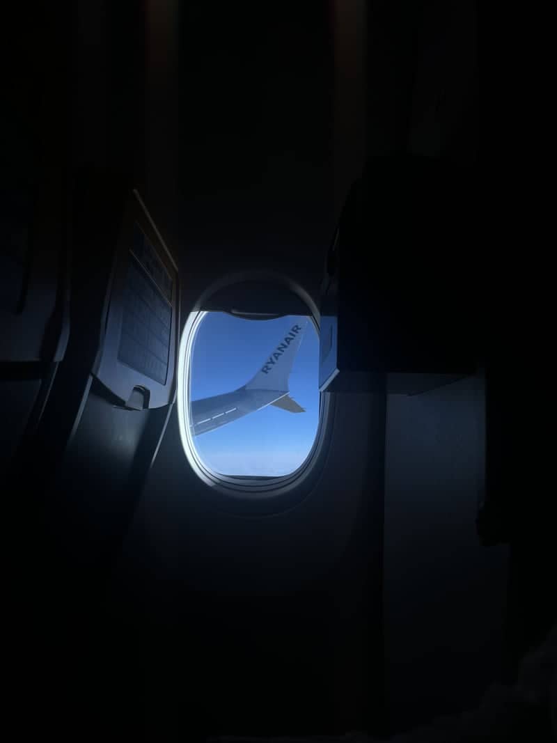 Ryanair In-Flight View - Image 1