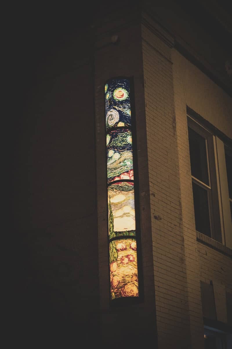 Starry Night Mural at the Burlington Building - Image 1