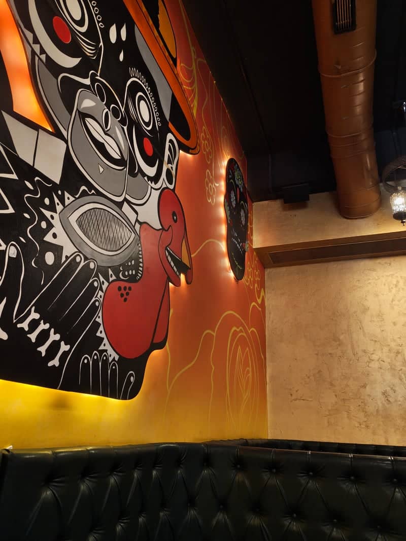 Navi Mumbai Cafe Mural - Image 1