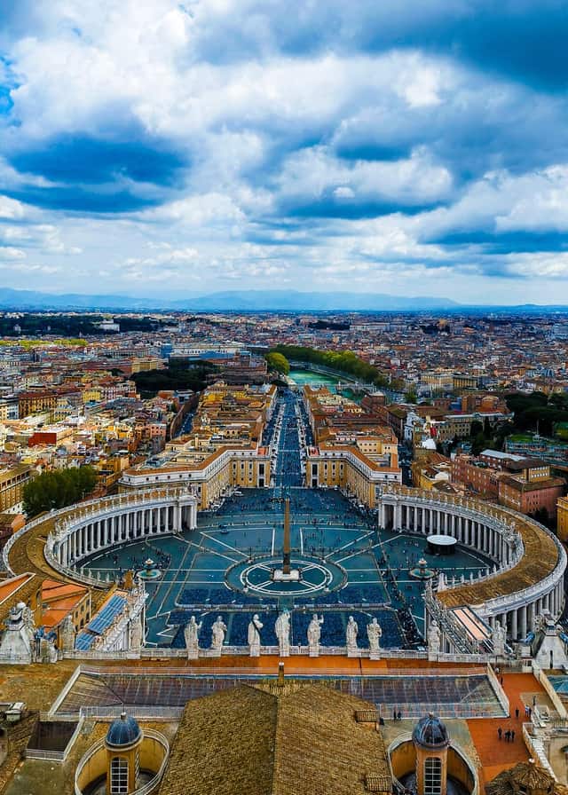 St. Peter's Basilica Dome View