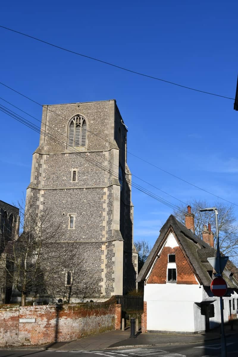 St Nicholas Church Bell Tower and Bishop Bonner's Cottage - Image 1