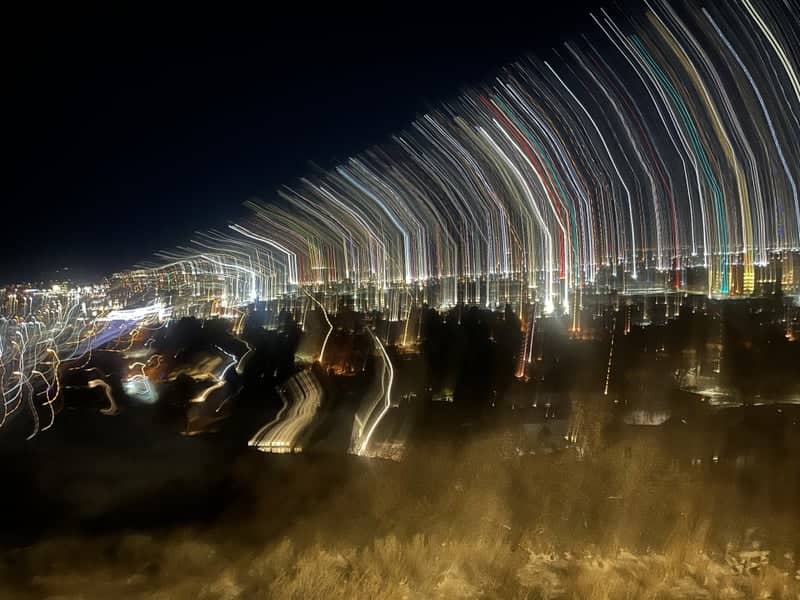 Provo Valley Night Overlook - Image 1