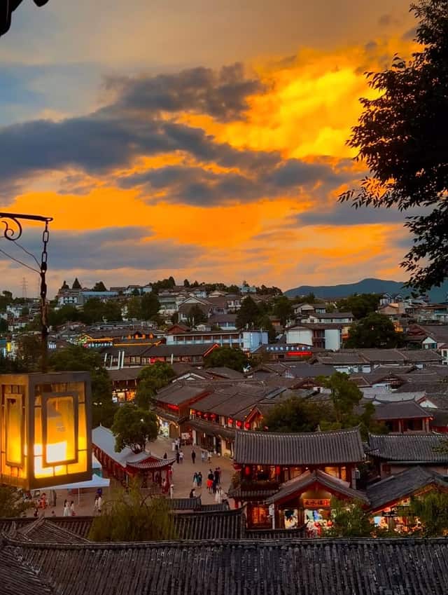 Lijiang Old Town Overlook