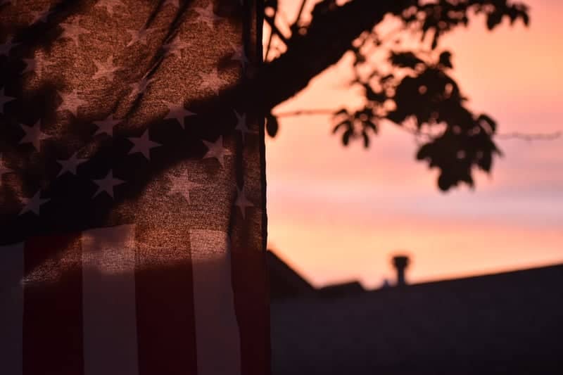 Hutchinson Sunset Silhouette - Image 1